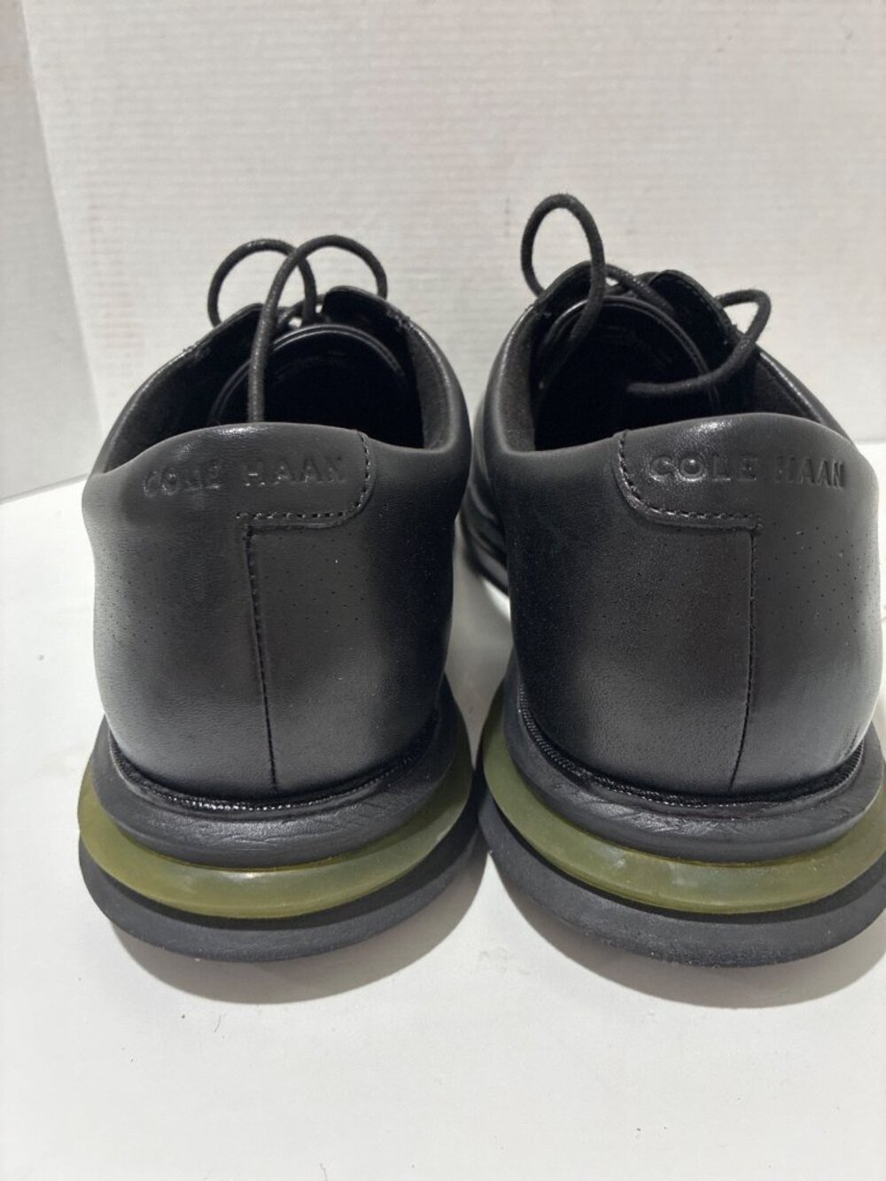 Cole Haan Øriginal Grand Energy Twin Wholecut Man Black Oxford shoes size 12 - Picture 3 of 6